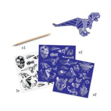 djeco krasstickers - ijzer