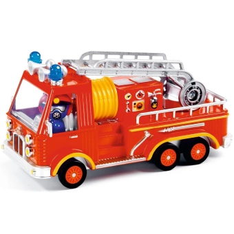 djeco crazy motors auto - captain fire | Kinderfeestwinkel | Speelgoedwinkel | Feestwinkel | Kinderwinkel | Amsterd