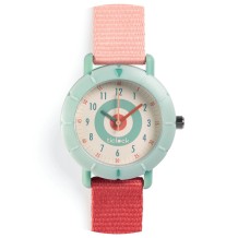 djeco sport horloge - pink target | Kinderfeestwinkel | Speelgoedwinkel | Feestwinkel | Kinderwinkel | Amsterdam