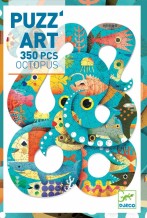 djeco puzzel - octopus (350 st)
