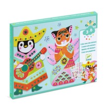 djeco knutselen met stickers - rhinestones | Kinderfeestwinkel | Speelgoedwinkel | Feestwinkel | Kinderwinkel | Amsterdam