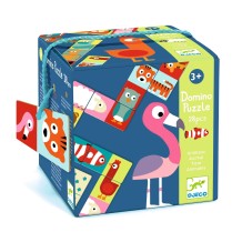 djeco domino puzzel - animo | Kinderfeestwinkel | Speelgoedwinkel | Feestwinkel | Kinderwinkel | Amsterdam