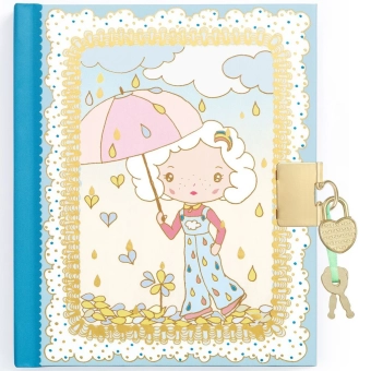 djeco dagboek tinyly - prunelle | Kinderfeestwinkel | Speelgoedwinkel | Feestwinkel | Kinderwinkel | Amsterdam