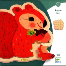 djeco puzzel - eekhoorn (16 st) | Kinderfeestwinkel | Speelgoedwinkel | Feestwinkel | Kinderwinkel | Amsterdam