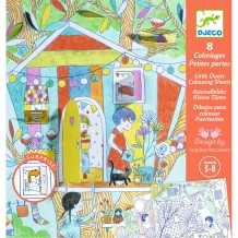 djeco kleurplaten - de hutten van nina | Kinderfeestwinkel | Speelgoedwinkel | Feestwinkel | Kinderwinkel | Amsterdam
