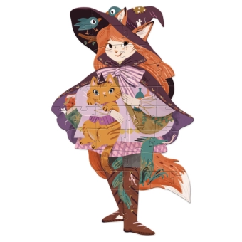 djeco vloerpuzzel - lily the witch (36 st) l | Kinderfeestwinkel | Speelgoedwinkel | Feestwinkel | Kinderwinkel | Amsterdam