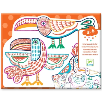djeco magische kleurplaten - wild families | Kinderfeestwinkel | Speelgoedwinkel | Feestwinkel | Kinderwinkel | Amsterdam