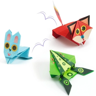 djeco origami - jumping animals