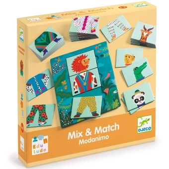 djeco mix & match puzzel - modanimo | Kinderfeestwinkel | Speelgoedwinkel | Feestwinkel | Kinderwinkel | Amsterdam