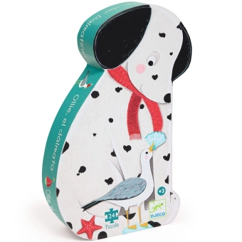 djeco silhoutte puzzel - ollie the dalmatian | Kinderfeestwinkel | Speelgoedwinkel | Feestwinkel | Kinderwinkel | Amsterdam