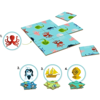 Djeco puzzel sologic - impossiblo ocean | Kinderfeestwinkel | Speelgoedwinkel | Feestwinkel | Kinderwinkel | Amsterdam