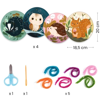 djeco rijgkaarten - leren borduren | Kinderfeestwinkel | Speelgoedwinkel | Feestwinkel | Kinderwinkel | Amsterdam