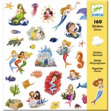 djeco stickers - zeemeermin | Kinderfeestwinkel | Speelgoedwinkel | Feestwinkel | Kinderwinkel | Amsterdam