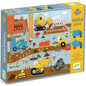 djeco puzzel XL - construction | Kinderfeestwinkel | Speelgoedwinkel | Feestwinkel | Kinderwinkel | Amsterdam