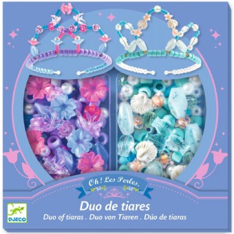 djeco knutselset tiara's - blauw | Kinderfeestwinkel | Speelgoedwinkel | Feestwinkel | Kinderwinkel | Amsterdam