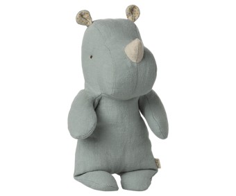 maileg safari friends, rhino, small - light dusty blue | Kinderfeestwinkel | Speelgoedwinkel | Feestwinkel | Kinderwinkel | A