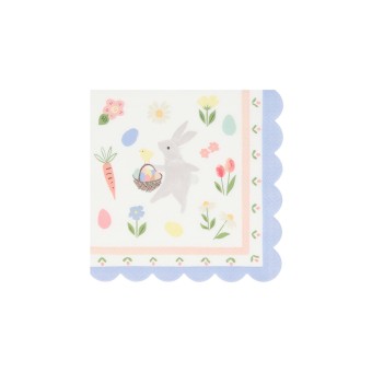 meri meri easter bunny napkins, small | Kinderfeestwinkel | Speelgoedwinkel | Feestwinkel | Kinderwinkel | Amsterdam
