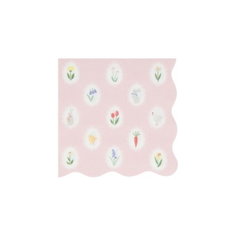 meri meri easter cameo napkins, small | Kinderfeestwinkel | Speelgoedwinkel | Feestwinkel | Kinderwinkel | Amsterdam