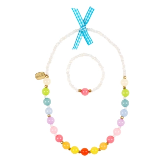 souza ketting & armband set - evelia regenboog | Kinderfeestwinkel | Speelgoedwinkel | Feestwinkel | Kinderwinkel | Amsterdam
