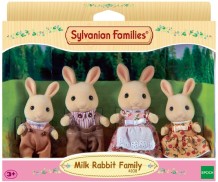 sylvanian families milk rabbit family