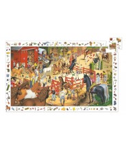 djeco puzzel observatie - paardrijden (200 st)