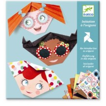 djeco origami - mooie gezichtjes | Kinderfeestwinkel | Speelgoedwinkel | Feestwinkel | Kinderwinkel | Amsterdam