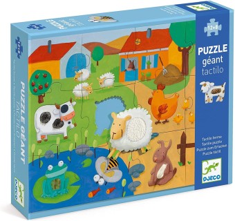 djeco puzzel - tactile farm | Kinderfeestwinkel | Speelgoedwinkel | Feestwinkel | Kinderwinkel | Amsterdam