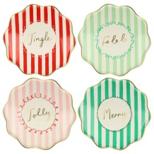 meri meri striped side plates | Kinderfeestwinkel | Speelgoedwinkel | Feestwinkel | Kinderwinkel | Amsterdam