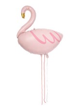 meri meri flamingo foil balloon