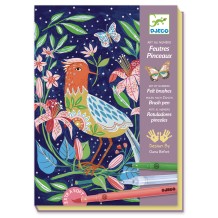 djeco tekenen & kleuren - in de tuin