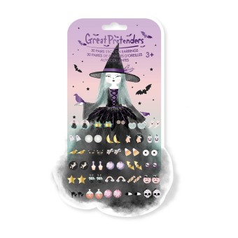 natasha the raven witch stick-on earrings (30 pairs)