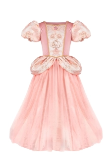 penelope brocade gown, dusty rose (7-8 jr)