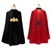 reversible spider/bat streamline cape (5-6 jr)