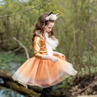 woodland fox dress with headband (3-4 jr) | Kinderfeestwinkel | Speelgoedwinkel | Feestwinkel | Kinderwinkel | Amsterdam