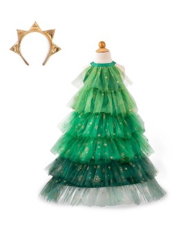 christmas tree dress & headband (3-4 jr) | Kinderfeestwinkel | Speelgoedwinkel | Feestwinkel | Kinderwinkel | Amsterdam