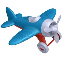 green toys airplane - blue