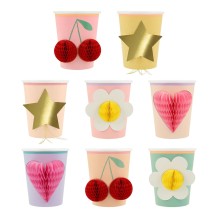 meri meri happy icons cups | Kinderfeestwinkel | Speelgoedwinkel | Feestwinkel | Kinderwinkel | Amsterdam