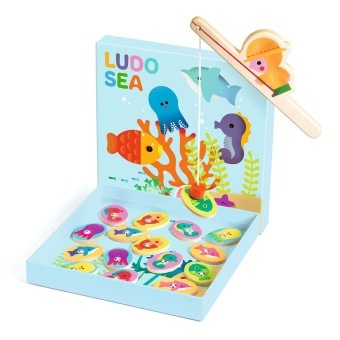 djeco Ludo Sea - 4 spellen