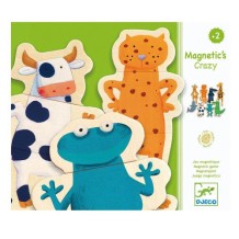djeco houten magneten - gekke dieren | Kinderfeestwinkel | Speelgoedwinkel | Feestwinkel | Kinderwinkel | Amsterdam