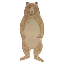 meri meri brown bear plates
