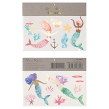meri meri mermaid tattoos | Kinderfeestwinkel | Speelgoedwinkel | Feestwinkel | Kinderwinkel | Amsterdam