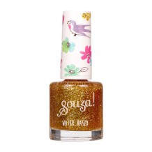 souza nagellak - transparant goud glitter