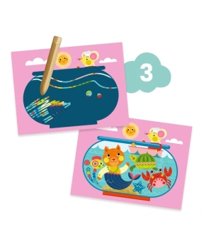 djeco knutselset - de kat en zijn vriendjes | Kinderfeestwinkel | Speelgoedwinkel | Feestwinkel | Kinderwinkel | Amsterdam