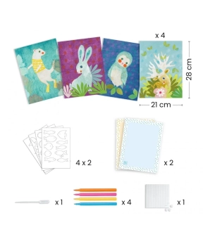 Djeco knutselset vloeipapier | Kinderfeestwinkel | Speelgoedwinkel | Feestwinkel | Kinderwinkel | Amsterdam