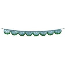 meri meri blue tinsel scallop garland | Kinderfeestwinkel | Speelgoedwinkel | Feestwinkel | Kinderwinkel | Amsterdam