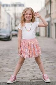 center stage skirt, hot pink (4-6 yrs)
