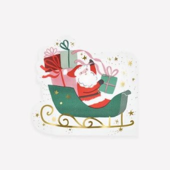 meri meri sleigh napkins | Kinderfeestwinkel | Speelgoedwinkel | Feestwinkel | Kinderwinkel | Amsterdam