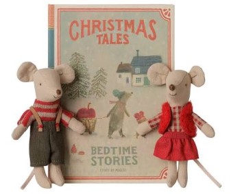 maileg christmas mouse, baby in book | Kinderfeestwinkel | Speelgoedwinkel | Feestwinkel | Kinderwinkel | Amsterdam