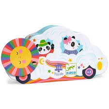 djeco silhouette puzzel - wolkenauto | Kinderfeestwinkel | Speelgoedwinkel | Feestwinkel | Kinderwinkel | Amsterdam