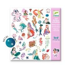 djeco stickers - sparkling mermaids | Kinderfeestwinkel | Speelgoedwinkel | Feestwinkel | Kinderwinkel | Amsterdam